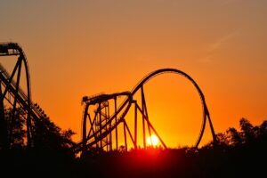 park, sunset, roller coaster-2454583.jpg